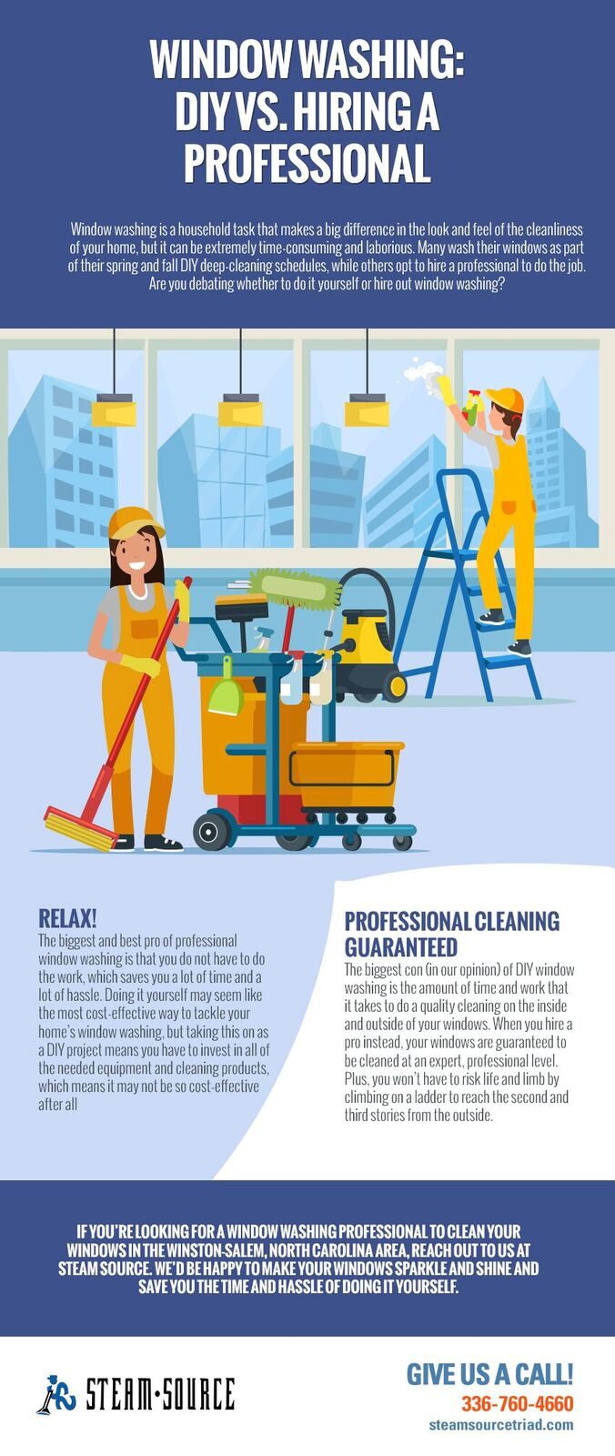 Window Washing: DIY vs. Hiring a Professional