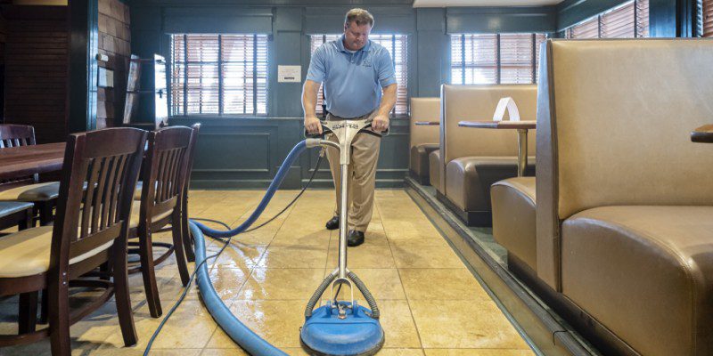 How to Clean Commercial Tile, VCT and Carpet