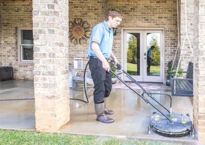 Patio Pressure Washing
